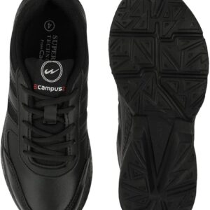 Campus BINGO-151S Black School Shoes.