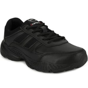 Campus BINGO Black School Shoes.